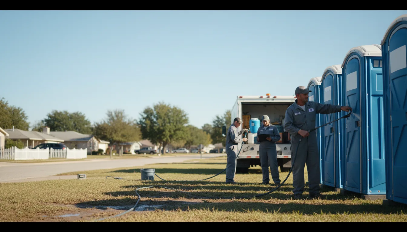 Long-Term Portable Toilet Rental in Mount Calvary, WI near me